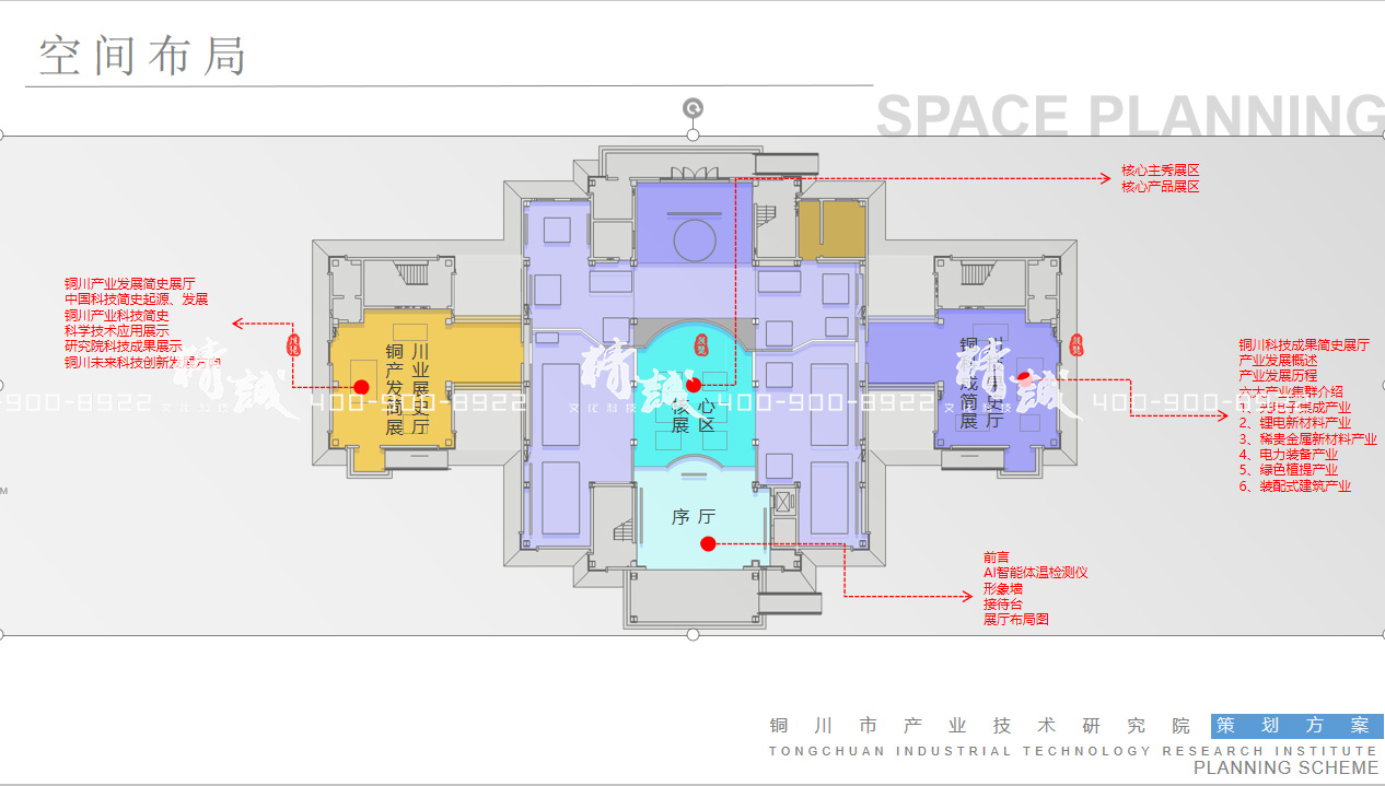 铜川产业技术研究院展览馆设计方案-设计篇