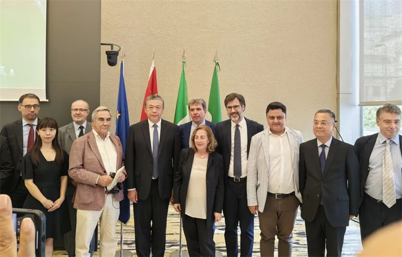 会务保障 91免费版视频所至丨中国（西安）-意大利招商恳谈会顺利举行